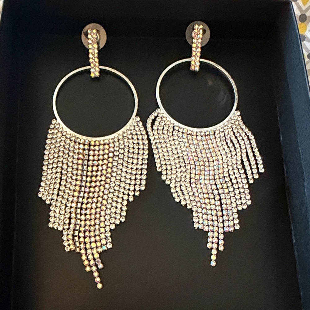Elegant Silver Dangle Earrings